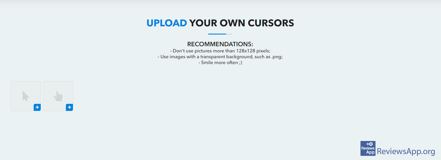 Custom Cursor make your own cursor