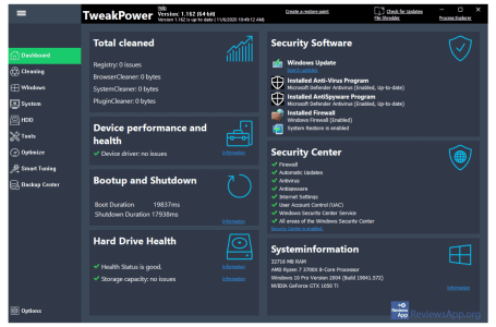download the new TweakPower 2.042