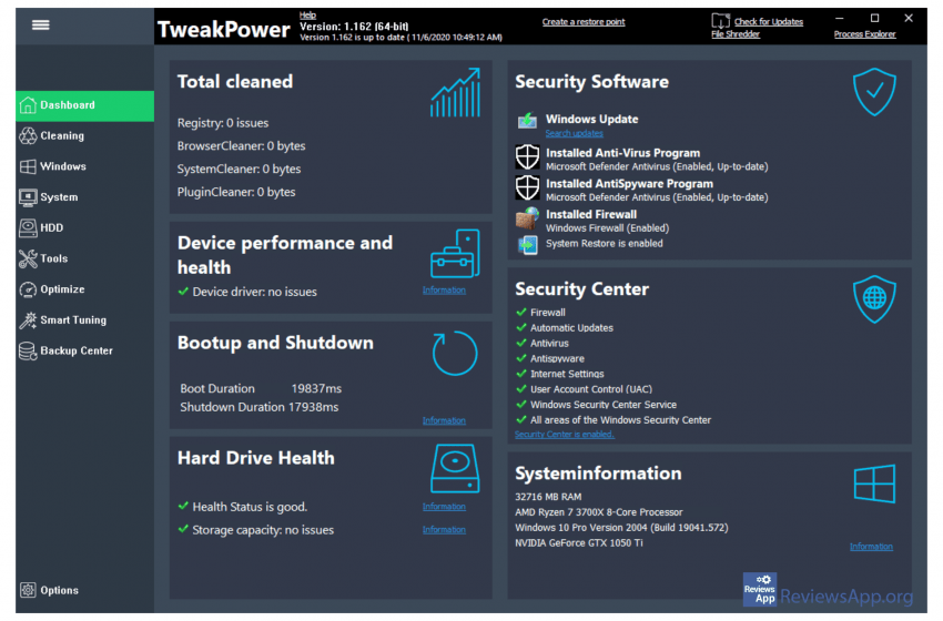 TweakPower 2.042 for android download