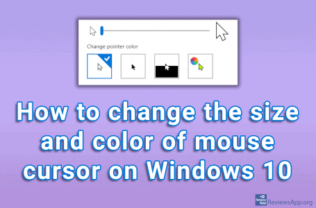 Change cursor color in windows 10