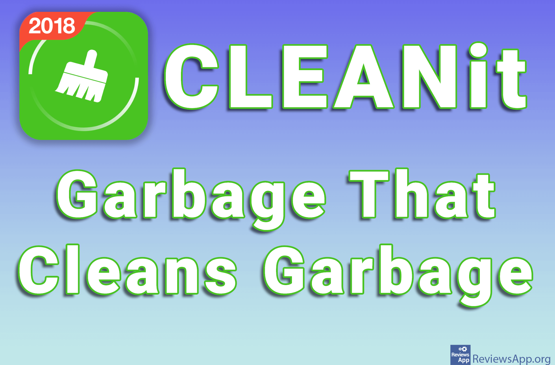 CLEANit – Garbage That Cleans Garbage