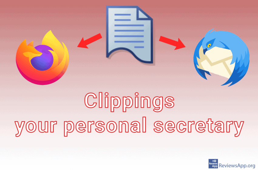 Clippings – your personal secretary