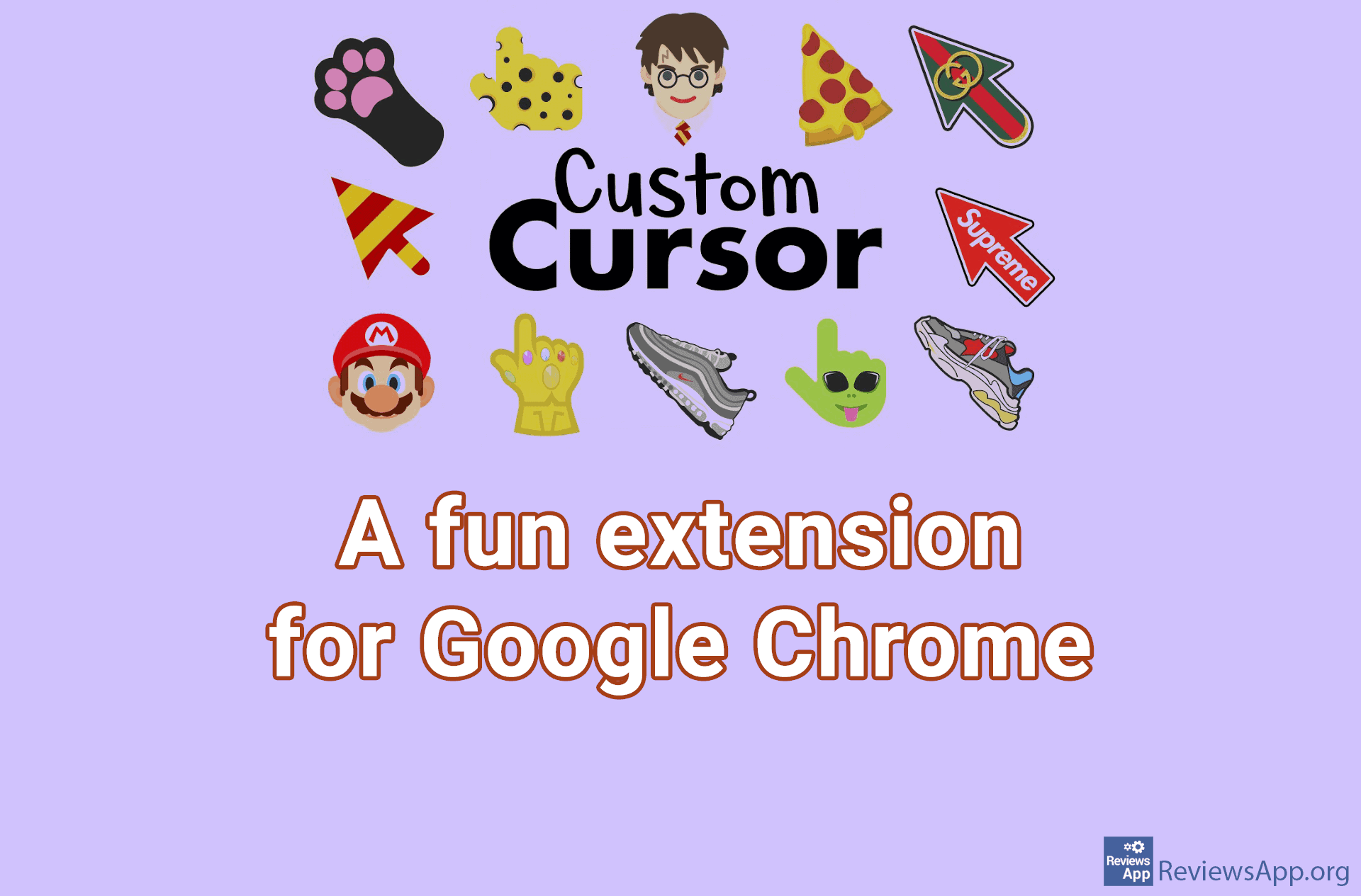Custom Cursor – a fun extension for Google Chrome
