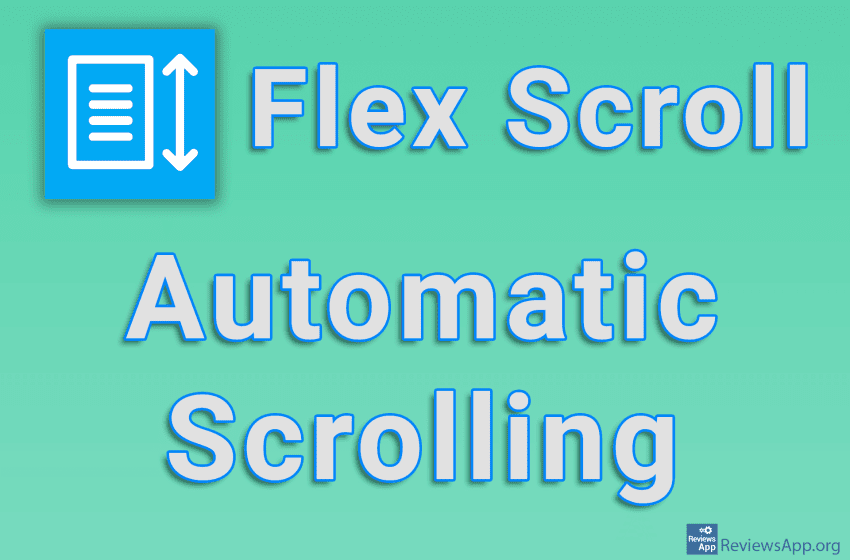  Flex Scroll – Automatic Scrolling