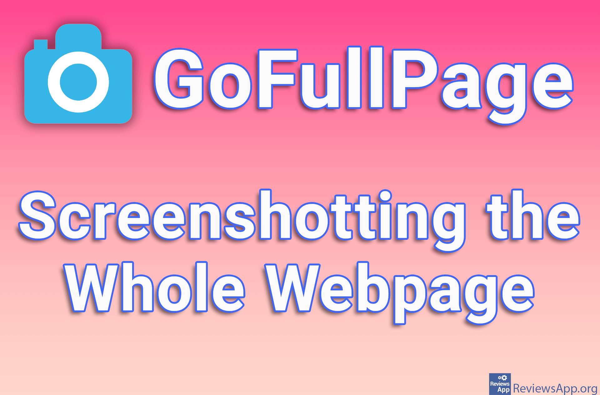 GoFullPage – Screenshotting the Whole Webpage