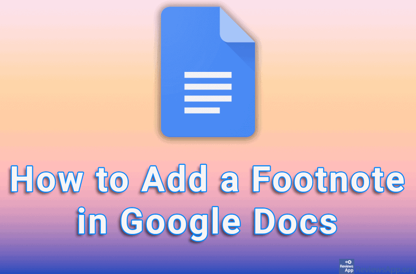  How to Add a Footnote in Google Docs