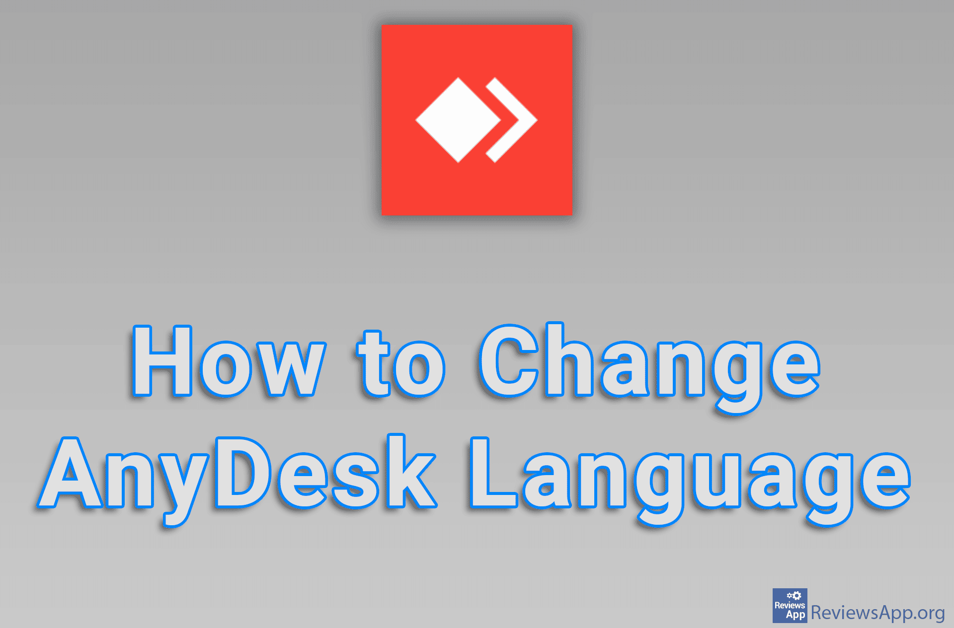 How to Change AnyDesk Language