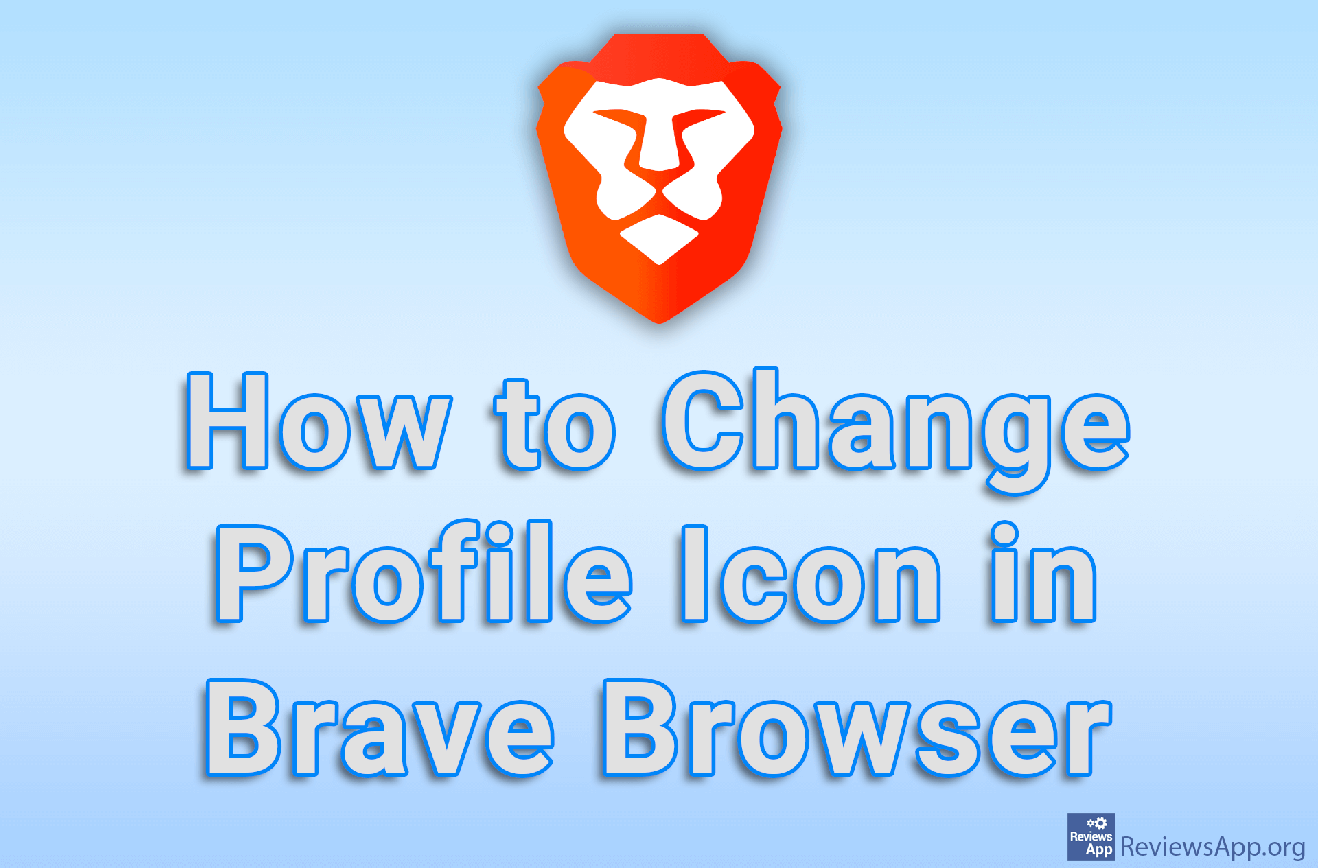 How to Change Profile Icon in Brave Browser