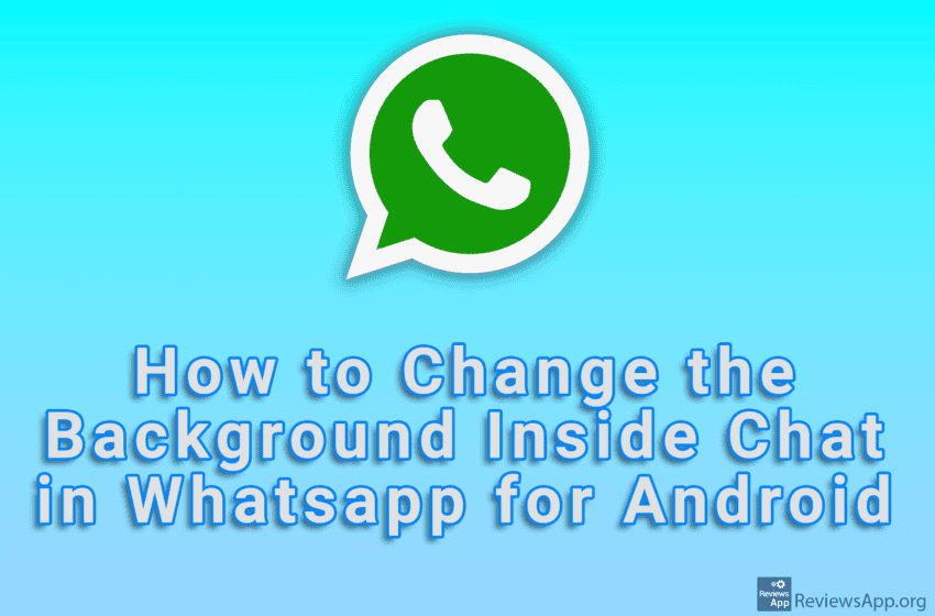  How to Change the Background Inside Chat in WhatsApp for Android