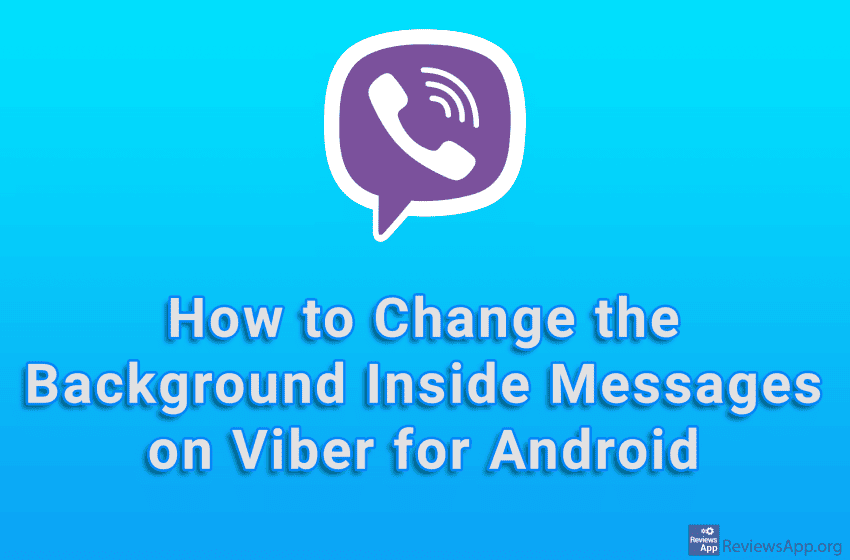  How to Change the Background Inside Messages on Viber for Android