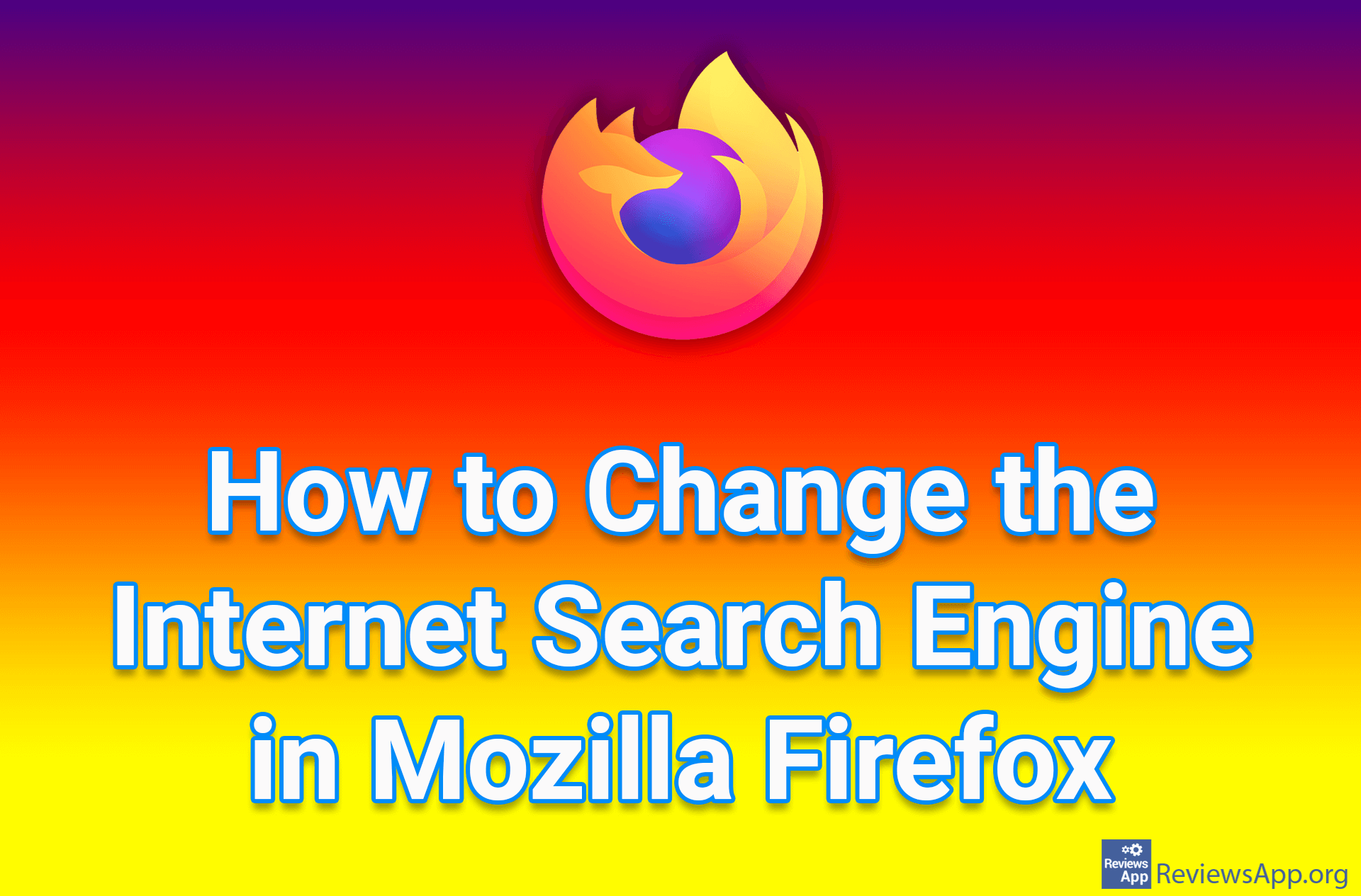 How to Change the Internet Search Engine in Mozilla Firefox