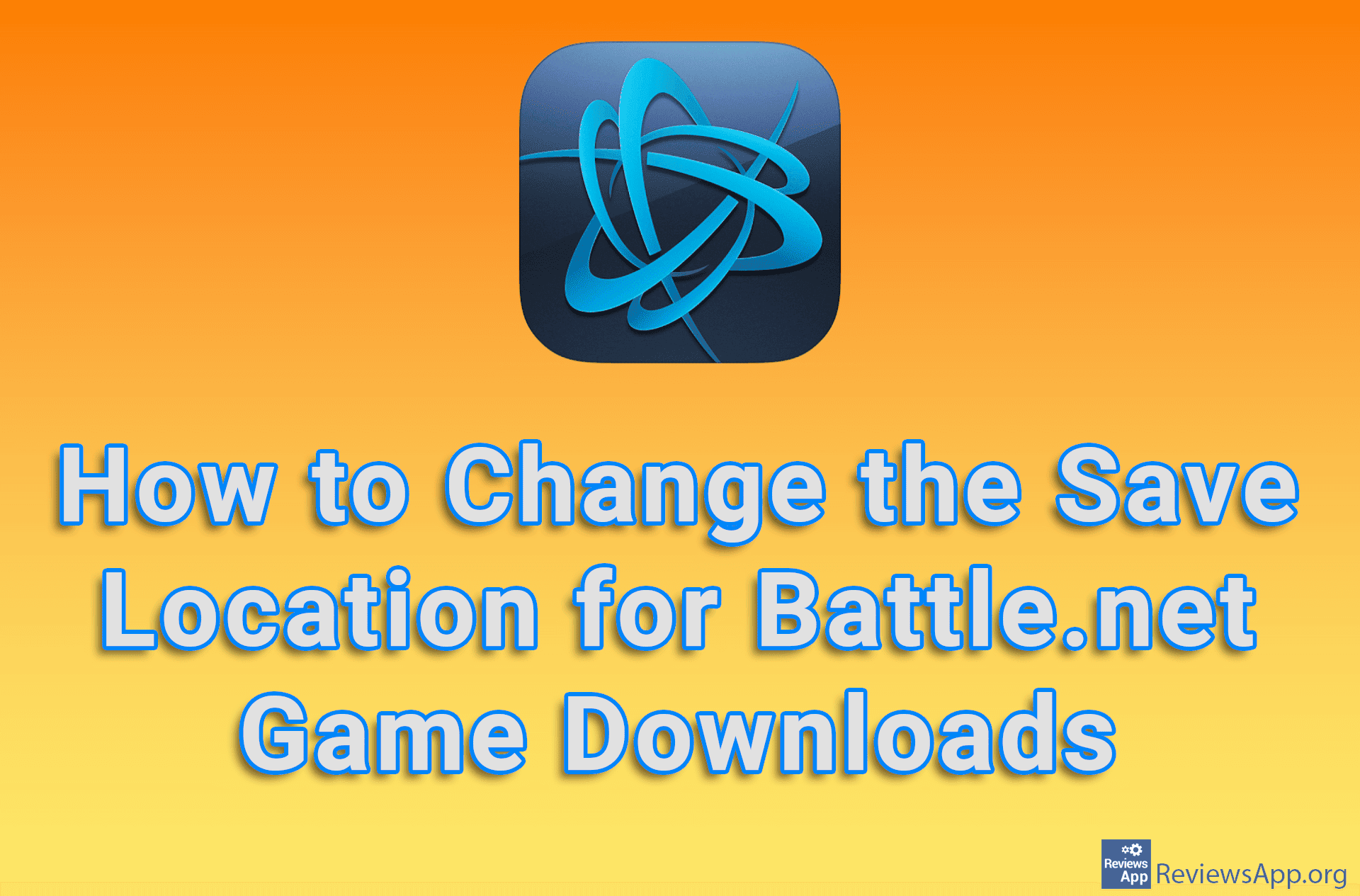 How to Change the Save Location for Battle.net Game Downloads