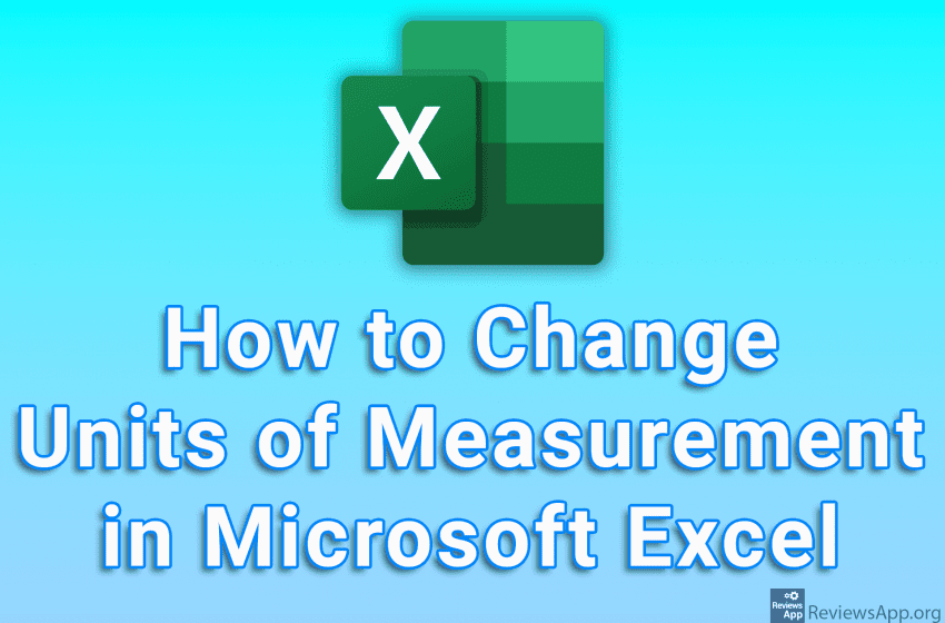  How to Change Units of Measurement in Microsoft Excel