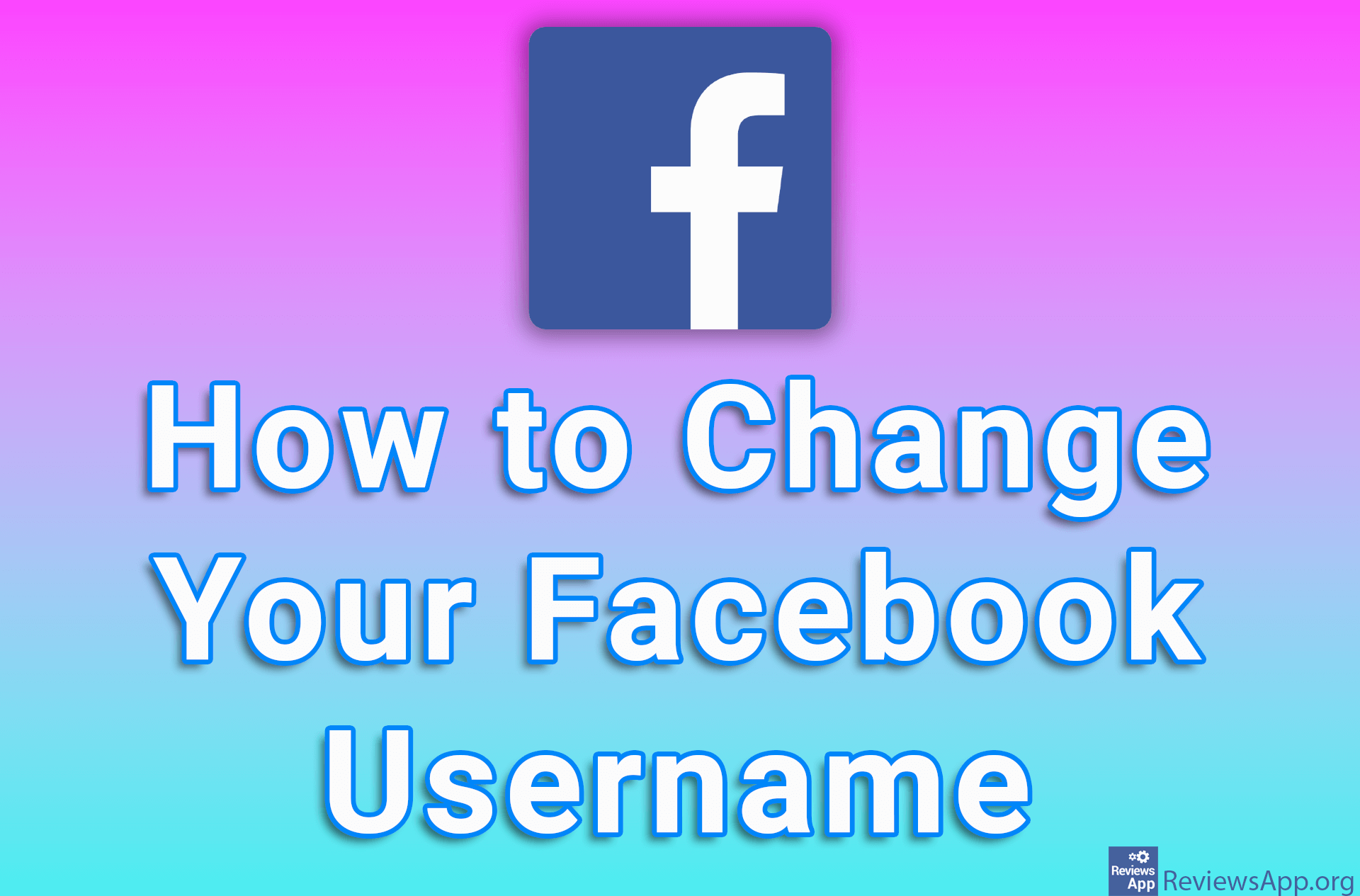 How to Change Your Facebook Username