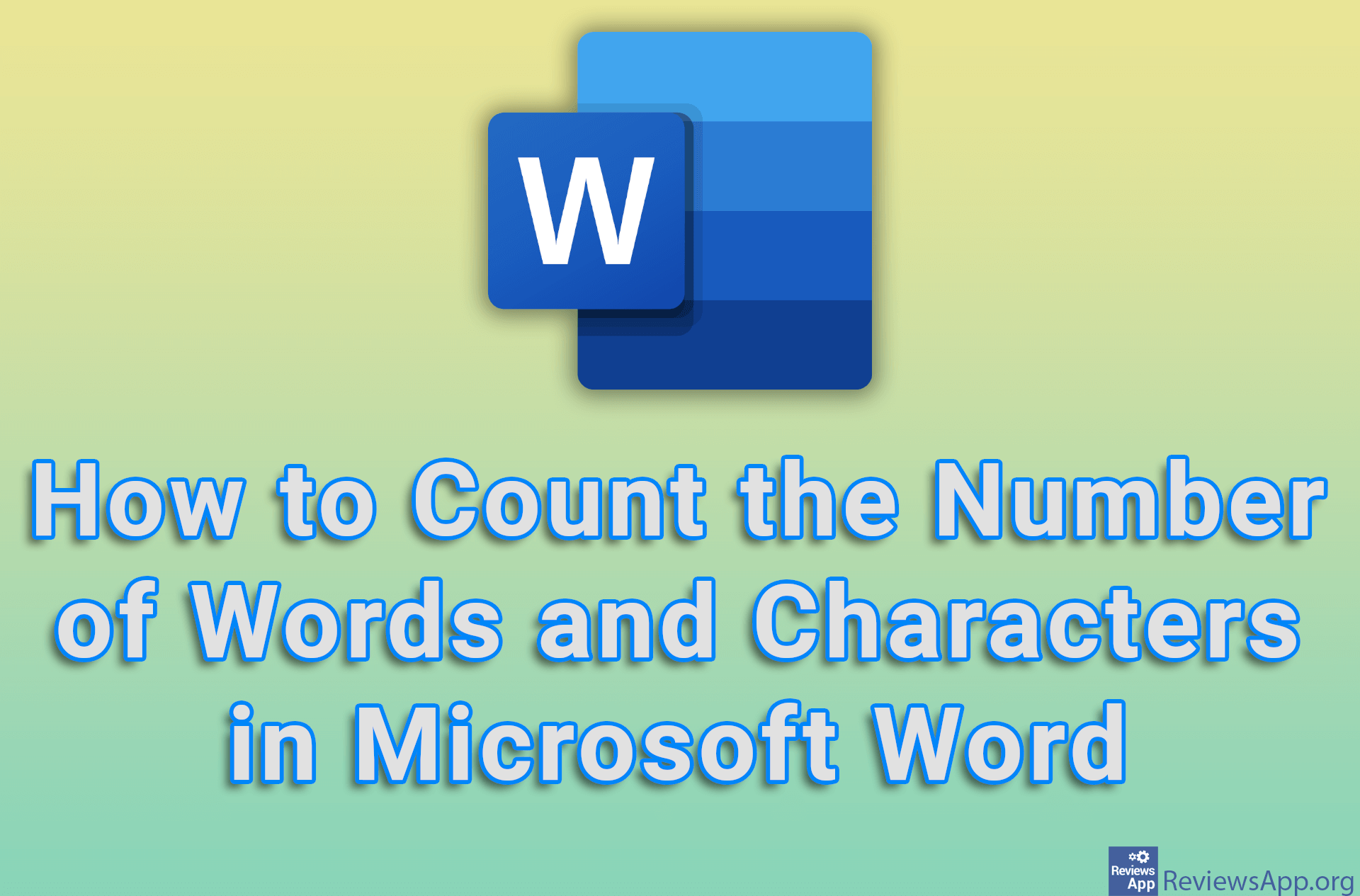 How To Count The Number Of Letters In A Word Document