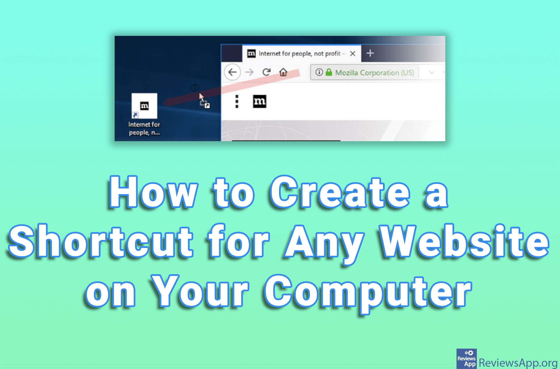 How to Create a Shortcut for Any Website on Your Computer