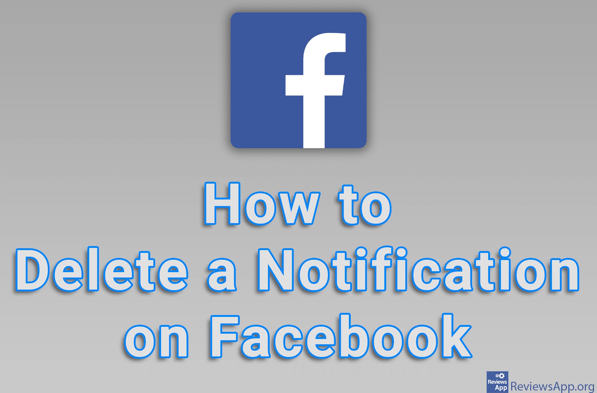 How to Delete a Notification on Facebook