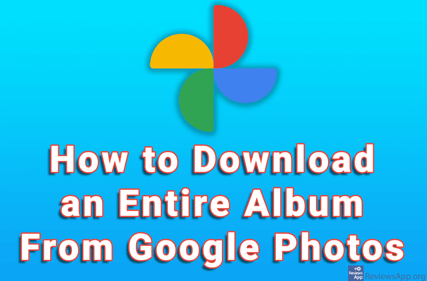 How to Download an Entire Album From Google Photos