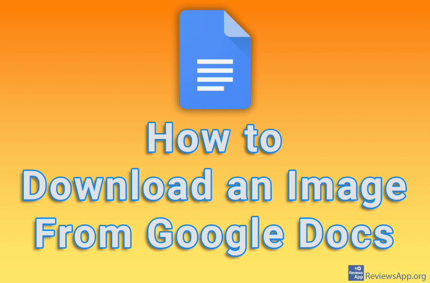  How to Download an Image From Google Docs