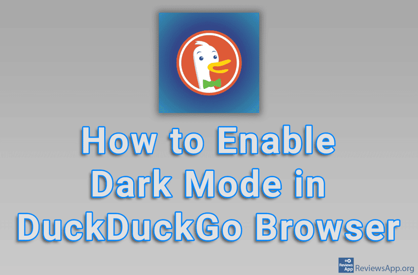 How to Enable Dark Mode in DuckDuckGo Browser