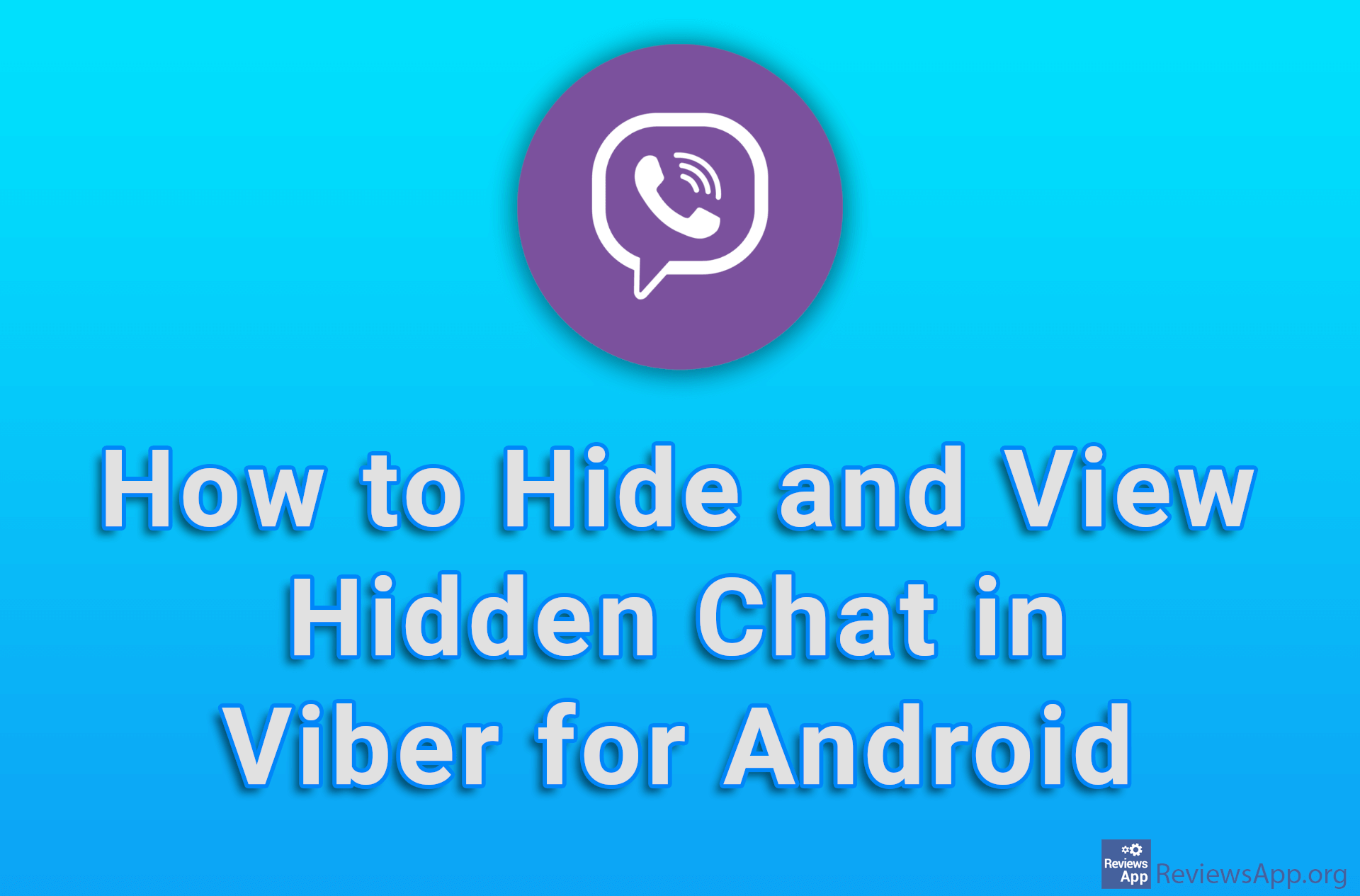 How to Hide and View Hidden Chat in Viber for Android