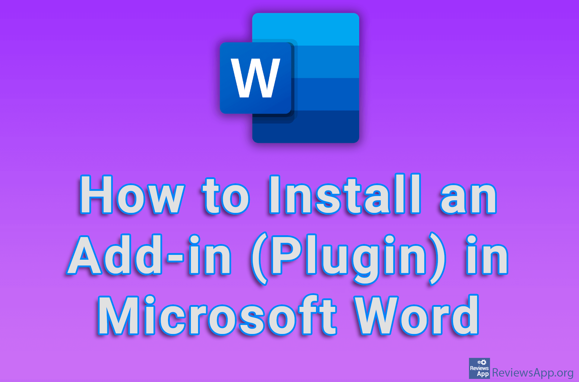 How to Install an Add-in (Plugin) in Microsoft Word