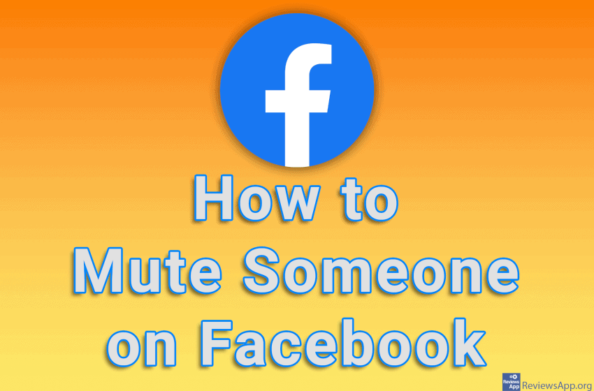 How to Mute Someone on Facebook