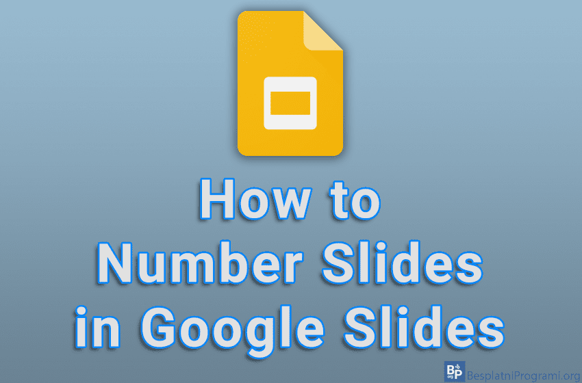 How to Number Slides in Google Slides