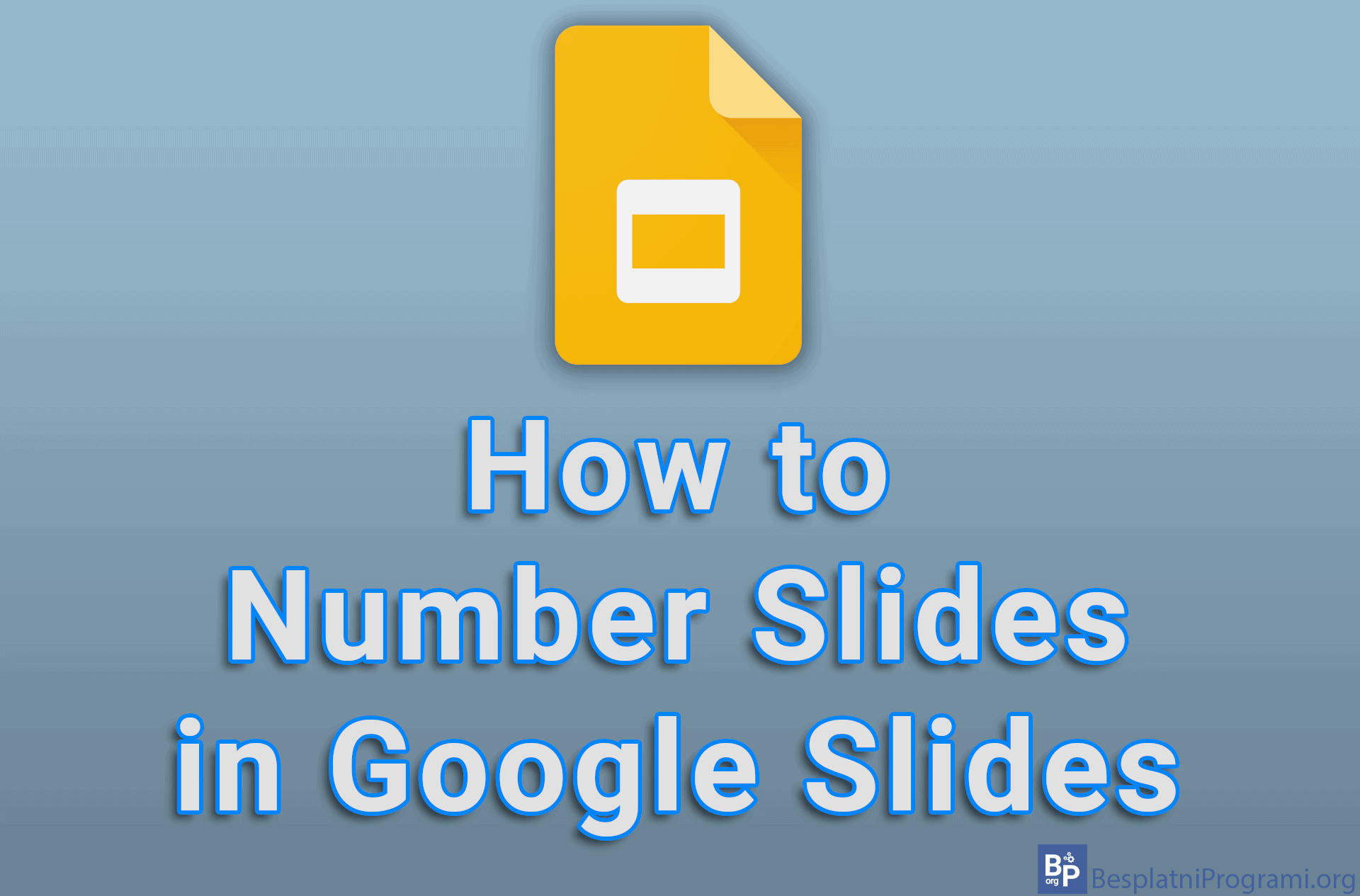 How to Number Slides in Google Slides