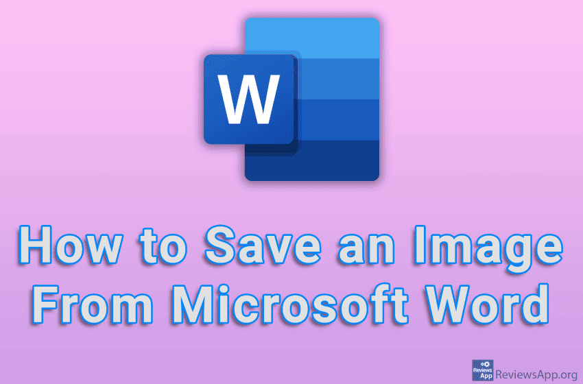 How to Save an Image From Microsoft Word