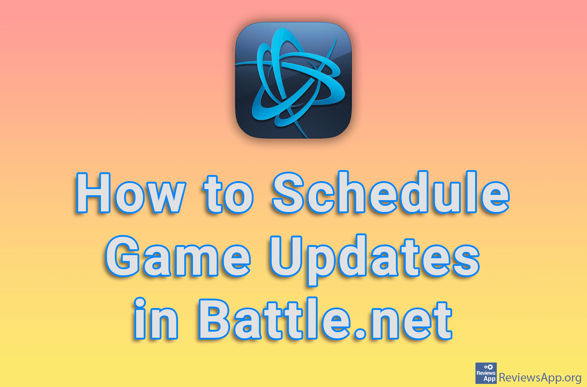 How to Schedule Game Updates in Battle.net