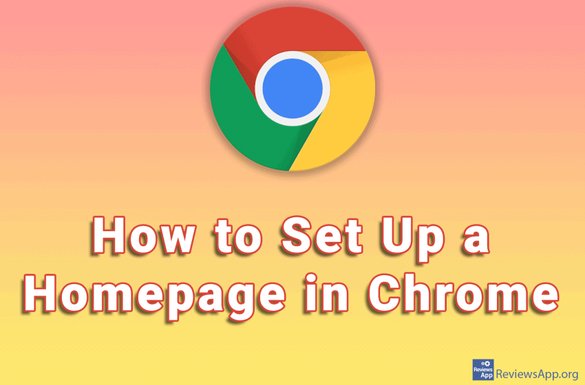 how to set homepage in chrome on pc
