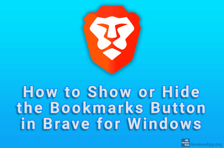 How to Show or Hide the Bookmarks Button in Brave for Windows