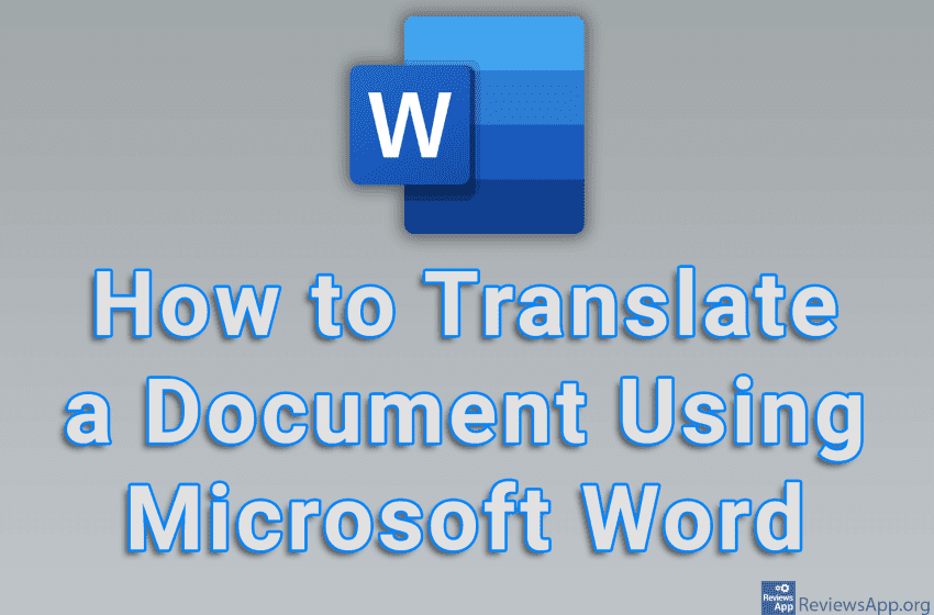  How to Translate a Document Using Microsoft Word