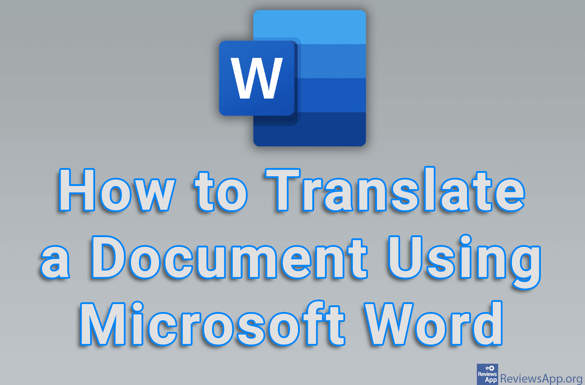 How to Translate a Document Using Microsoft Word
