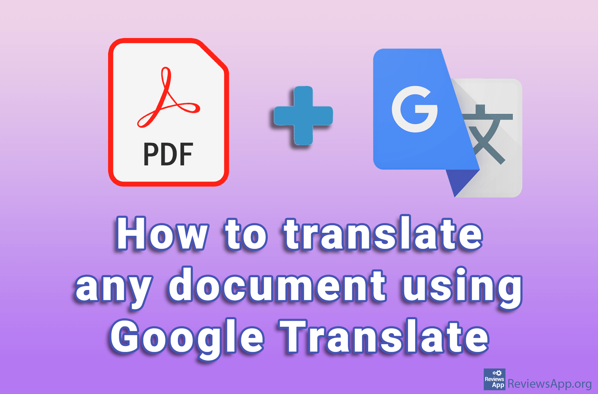 translate with google docs