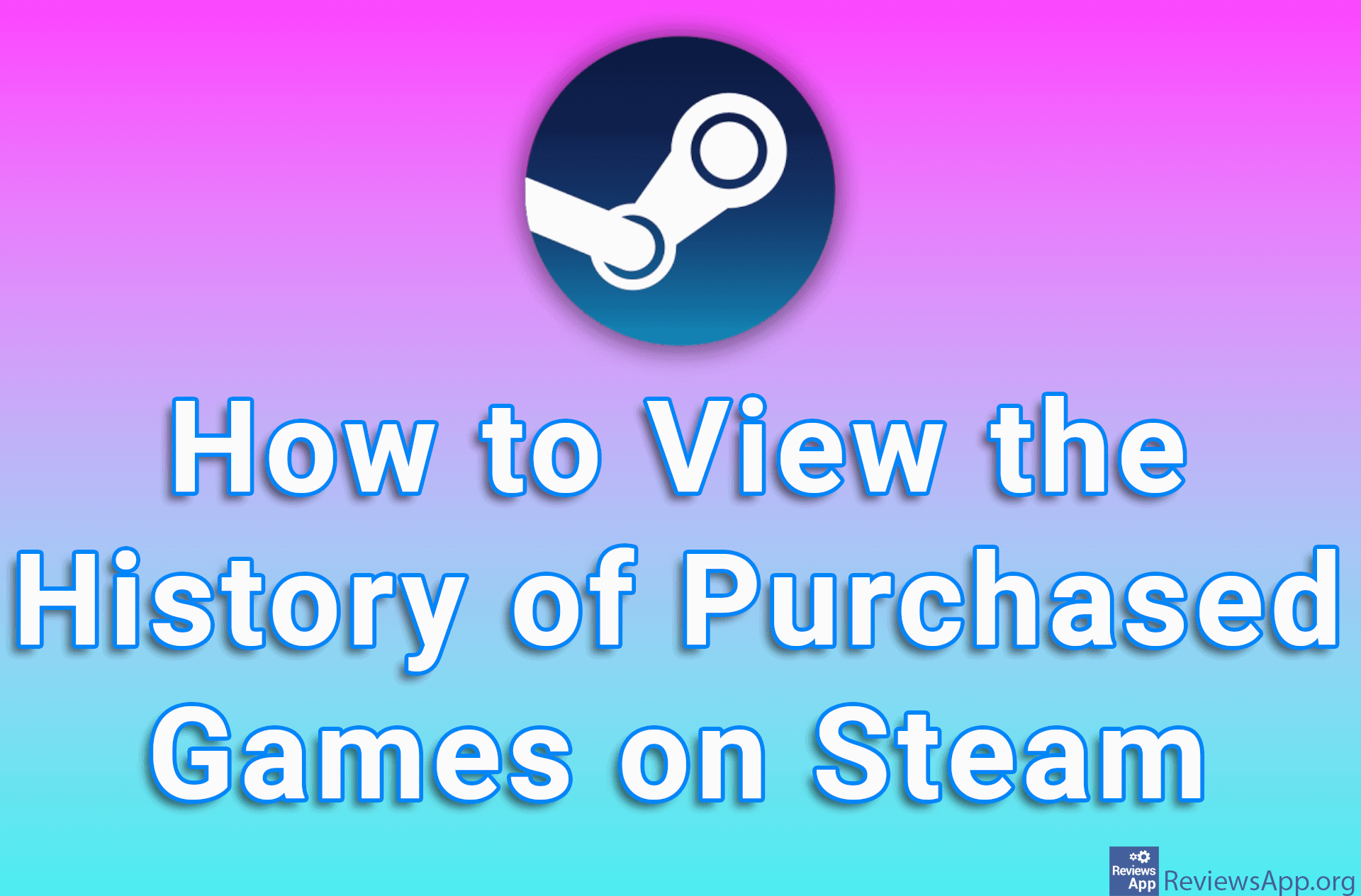 How to View the History of Purchased Games on Steam