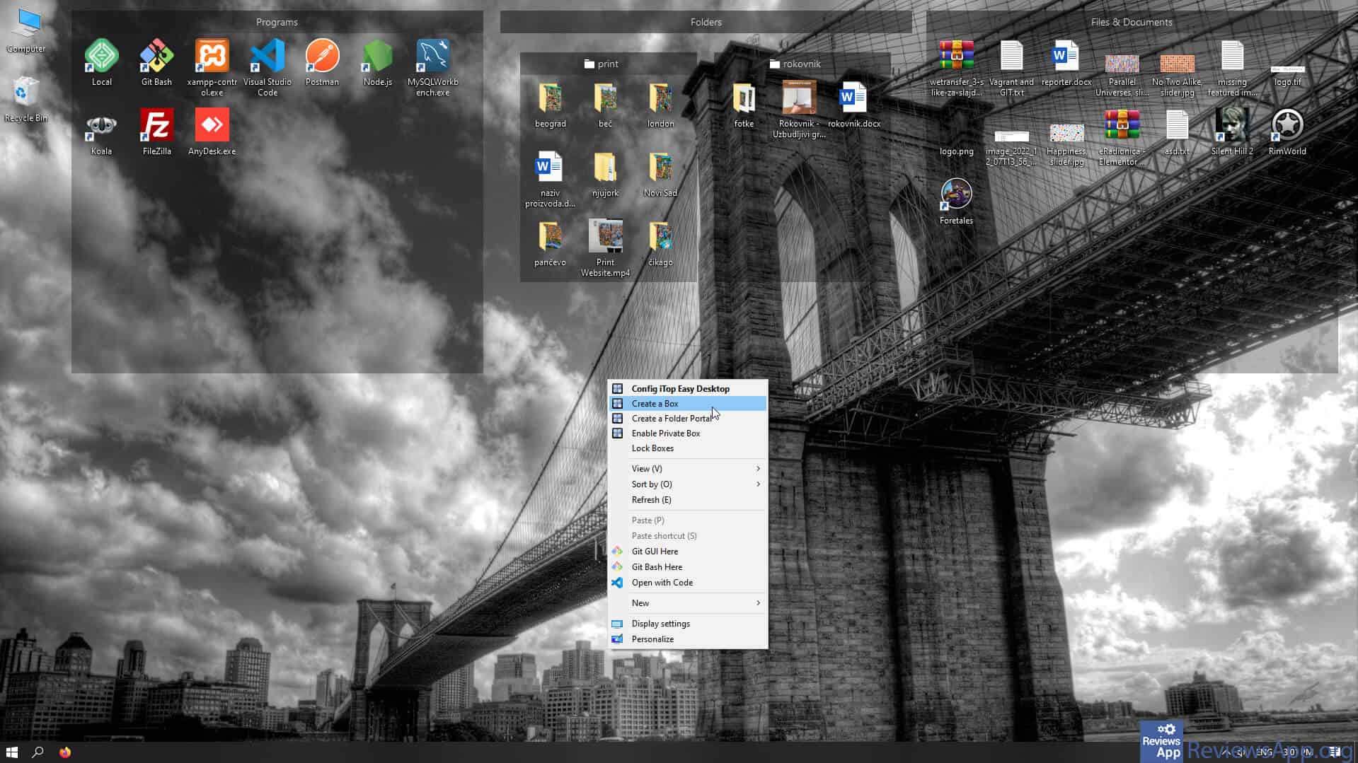 iTop Easy Desktop on desktop