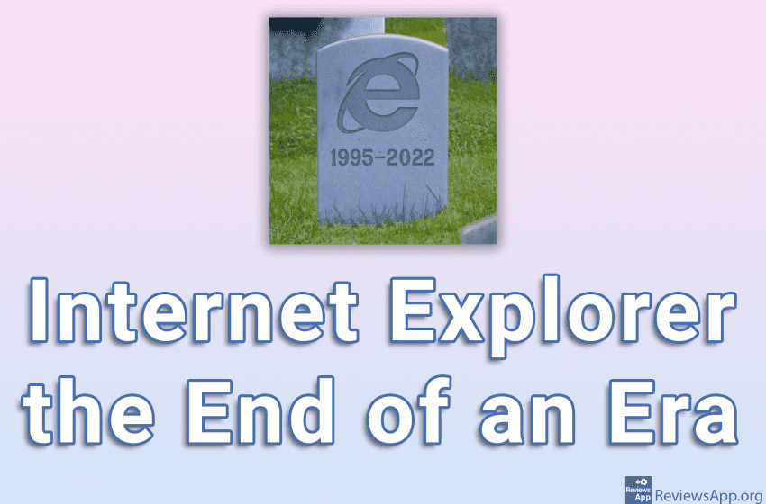  Internet Explorer the End of an Era