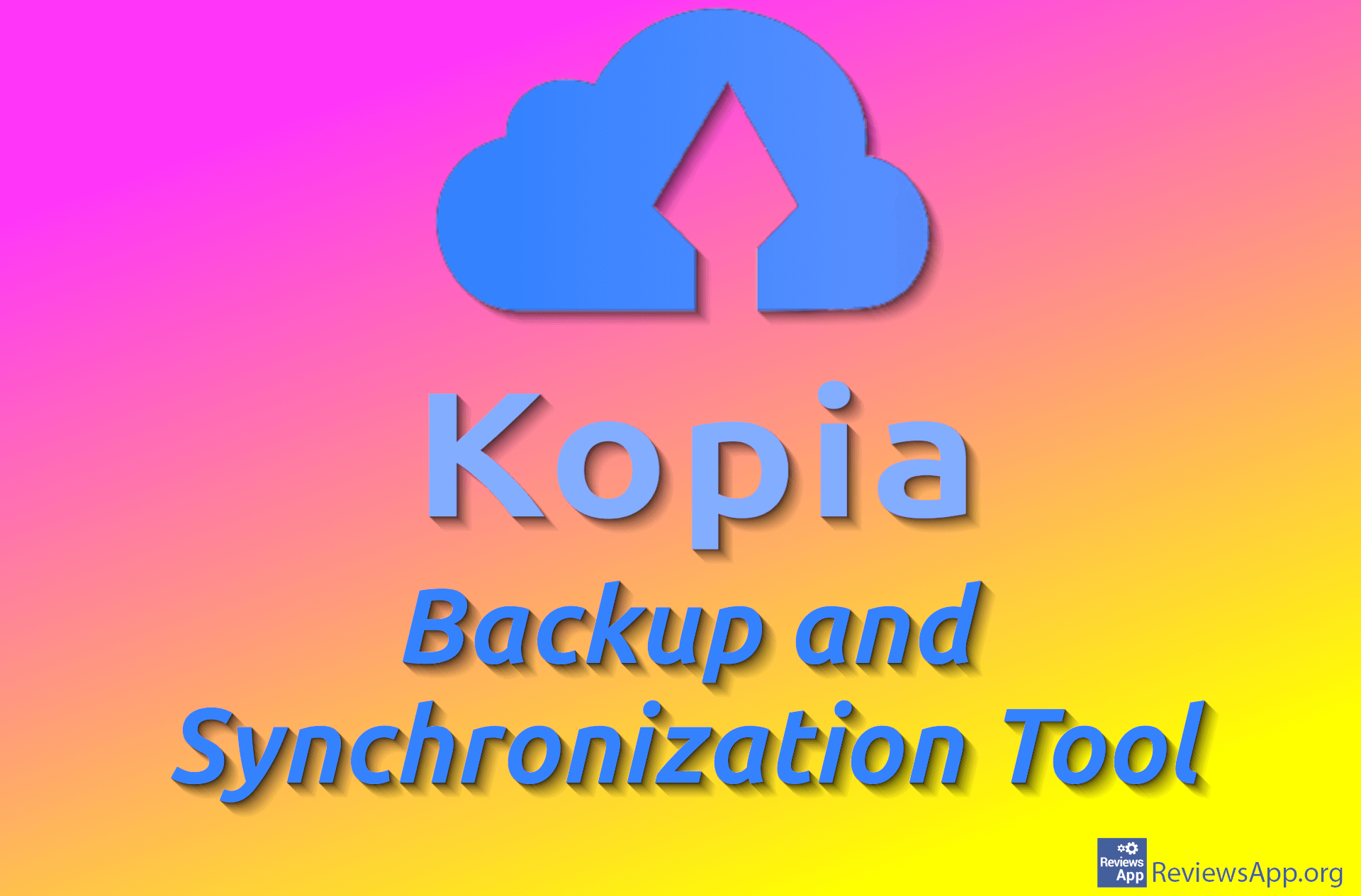 kopia-backup-and-synchronization-tool