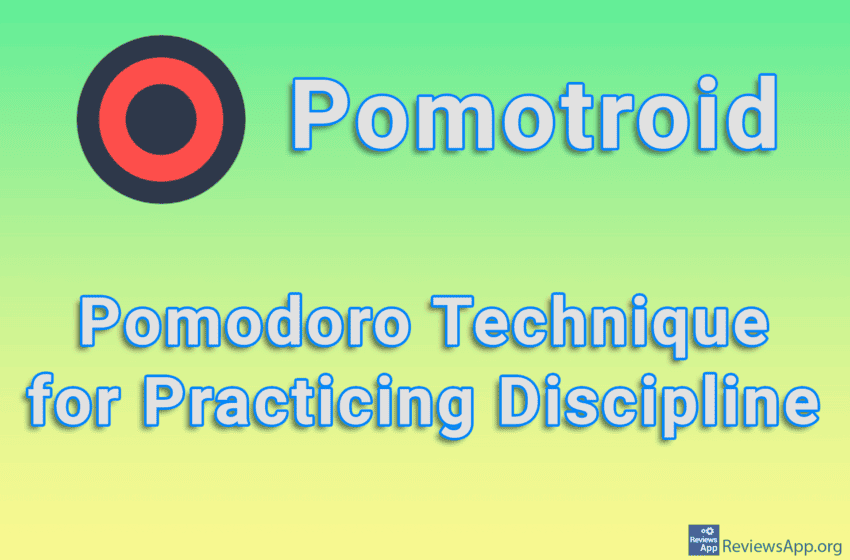 Pomotroid – Pomodoro Technique for Practicing Discipline