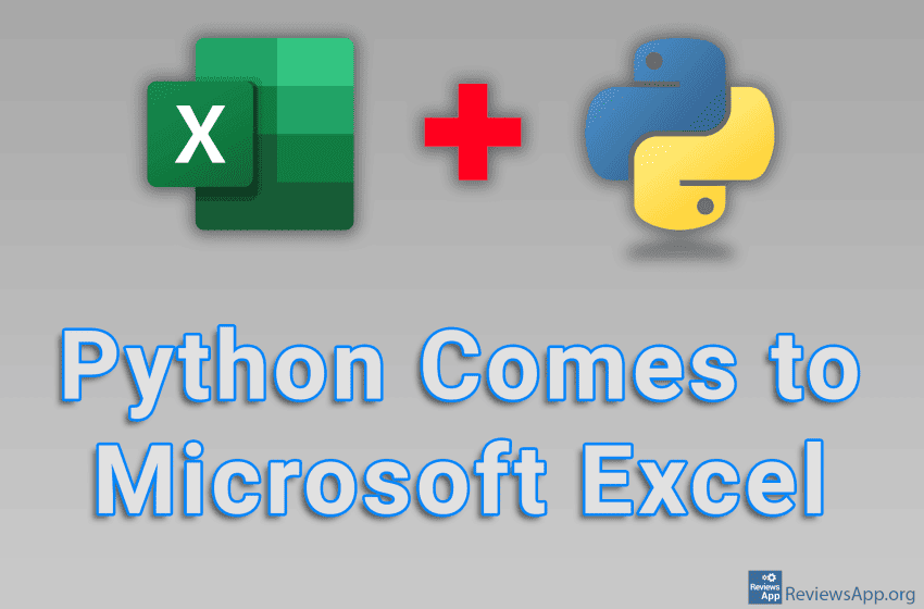 Python Comes to Microsoft Excel