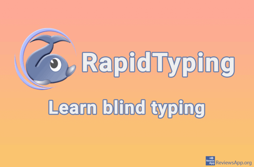 RapidTyping – learn blind typing