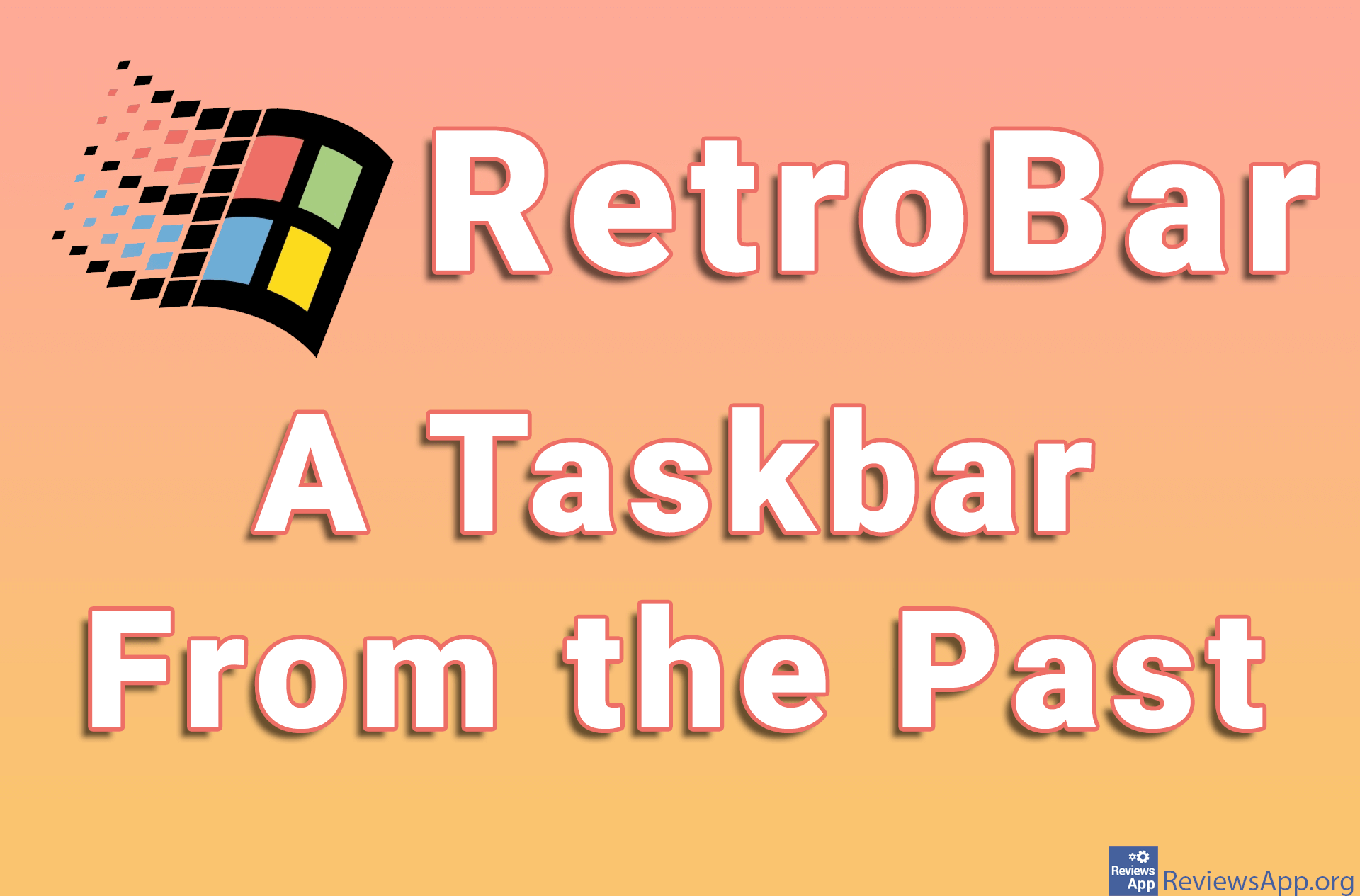 RetroBar – A Taskbar From the Past
