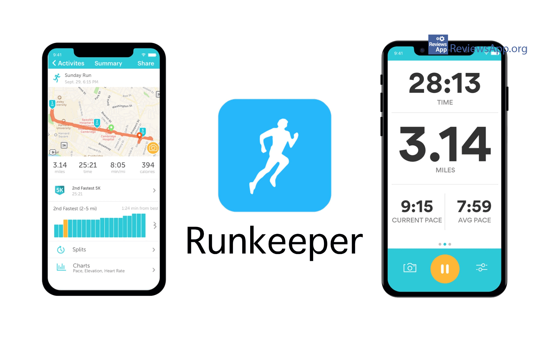RunKeeper free sports training application