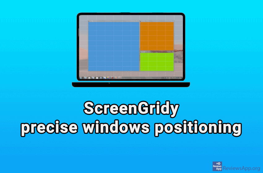 ScreenGridy – precise windows positioning
