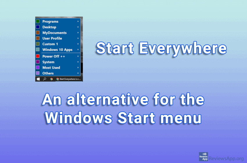 Start Everywhere – an alternative for the Windows Start menu