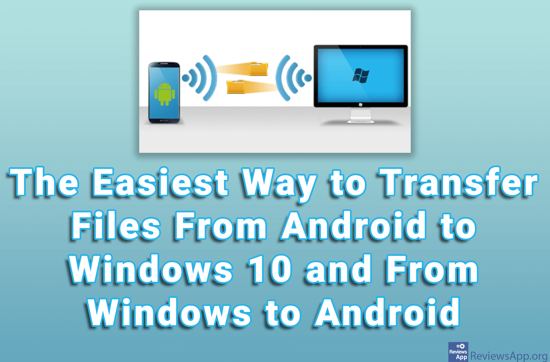 transfer files from android to windows