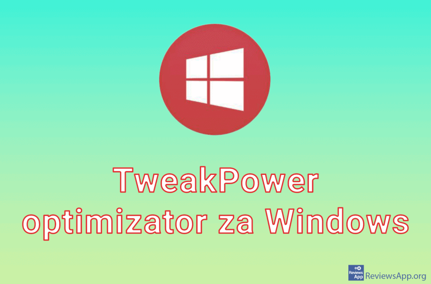 TweakPower Optimizer for Windows 10