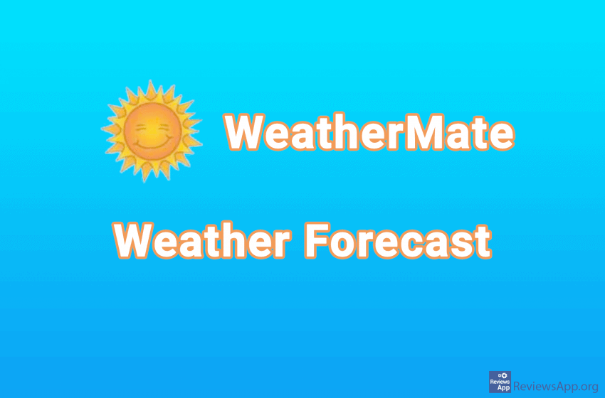  WeatherMate – weather forecast